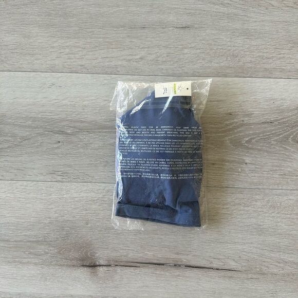 Aerie Real Me Low Key Longline Sports Bra Marbled Blue XS NWT IN PACKAGE - Picture 7 of 8